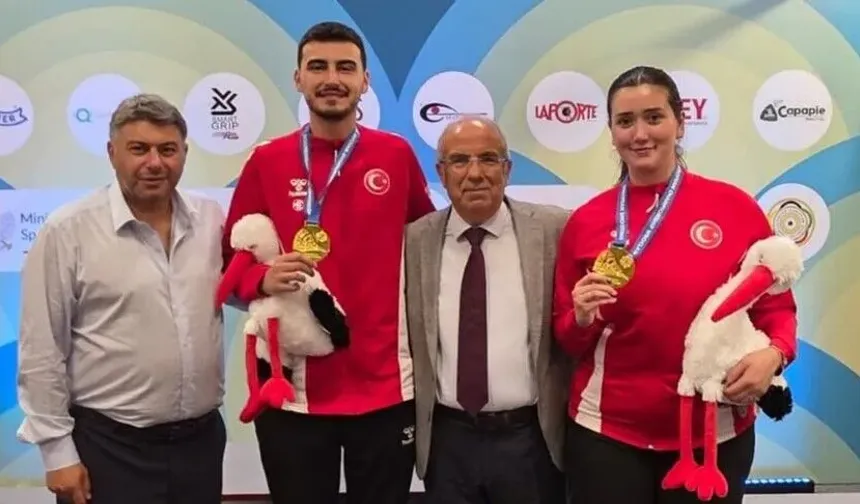 Milli Atıcılar Avrupa'nın Zirvesinde! Şimal Yılmaz ile Fahrettincan Er Tarih Yazdı