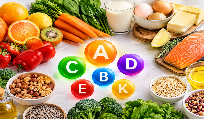 A’dan K’ya Sağlık Rehberi: Vitaminlerin Faydalarını Biliyor Musunuz?