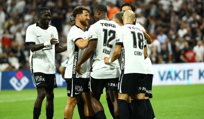 Beşiktaş'ta Amedspor maçı öncesi kadro belli oldu! 4 isim kafilede yok