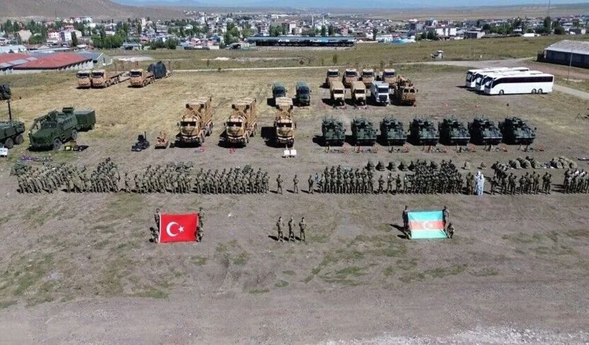MSB'den Birliğin Gücü-2026 tatbikatı paylaşımı: Birlikler Azerbaycan'a intikale başladı