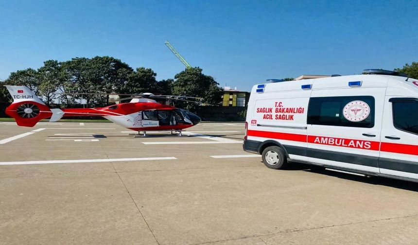 Minik Bebek İçin Harekete Geçildi! Şırnak’tan Diyarbakır’a Helikopterle Götürüldü