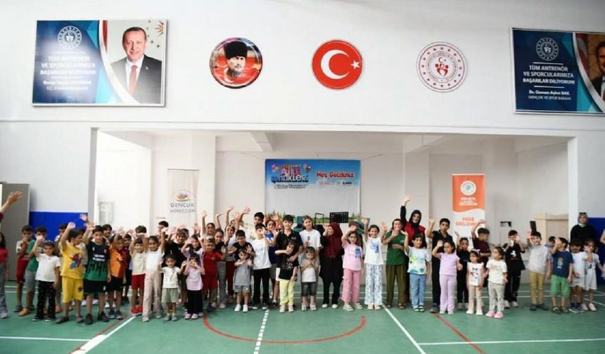 Yeşilyurt’ta ailelerin ve çocukların şenlik coşkusu Melekbaba’ya taşındı