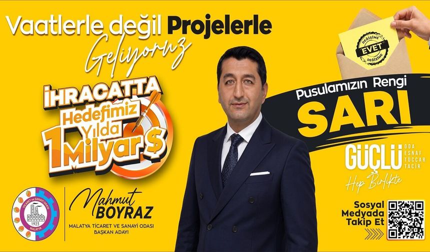MTSO seçimlerinde dikkat çeken detay! Mahmut Boyraz’ın pusula rengi belli oldu