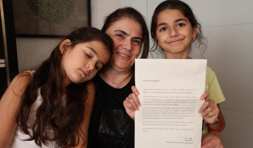 Kore Dizileriyle Başladı, Büyükelçilikten Mektup ve Hediye Geldi! 10 Yaşındaki Roza Şaşkına Döndü