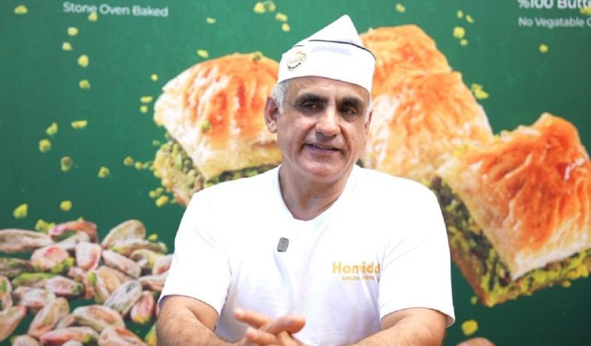 Amerikan aksanıyla Gaziantep baklavasını anlattı, videosu milyonlara ulaştı