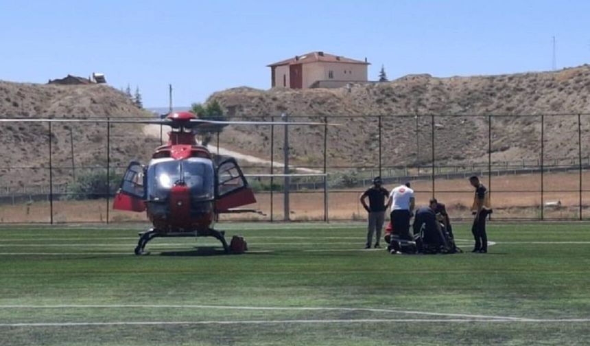 Kalp Krizi Geçirdi! 58 Yaşındaki Hasta Darende’den Hava Ambulansıyla Malatya’ya Sevk Edildi