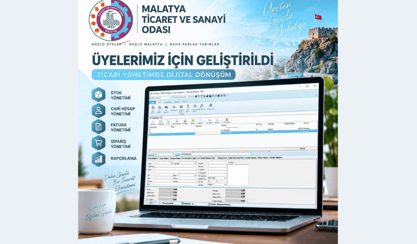 Malatya’da İş Dünyası İçin Yeni Dönem: Dijital Dönüşüm Desteği Ücretsiz Olacak