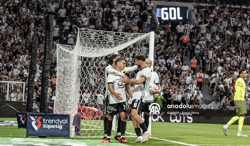 Beşiktaş’tan Evinde Net Galibiyet: Erzurumspor FK Karşısında 3-0