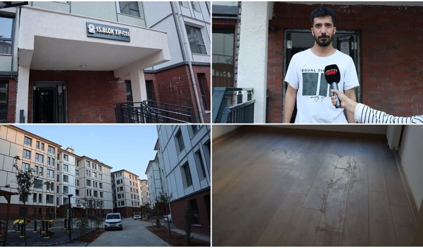 Malatya’da “Oturmaya Uygun” Denilen TOKİ Evleri Tepki Topladı: Eksikler Bir Türlü Bitmedi, İşçiler Gece Evde Kaldı!