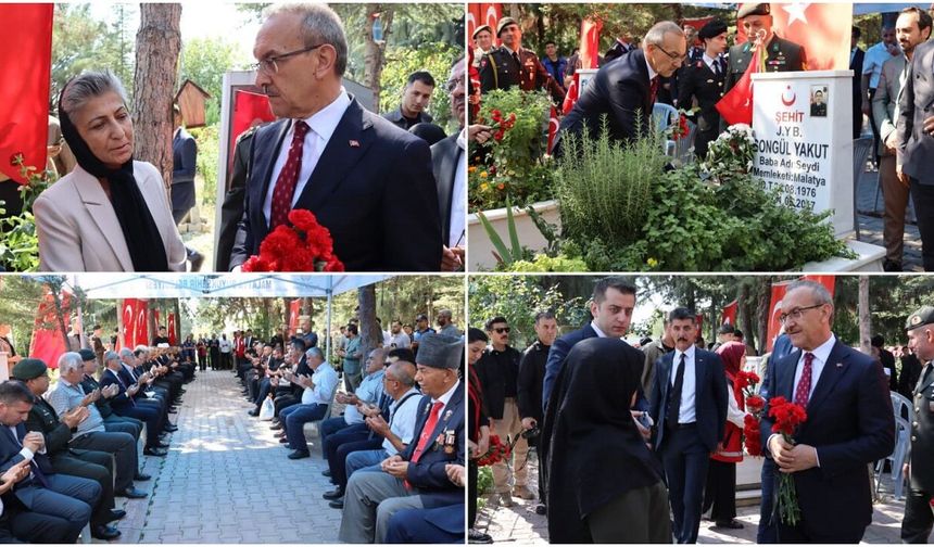 Malatya’da Gaziler Günü'nde Şehitler Anıldı, Gaziler ve Şehit Aileleri Buluştu