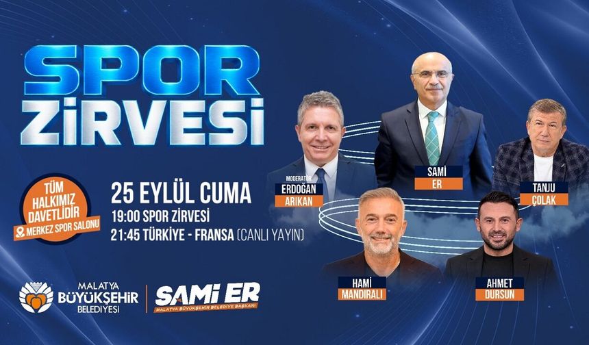 Malatya’da Spor Tutkunlarını Bekleyen Büyük Buluşma! Ünlü İsimler Aynı Çatı Altında