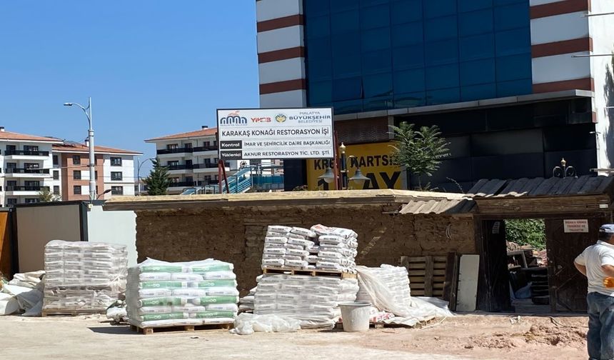 Malatya’da 150 Yıllık Yapı Yeniden Ayağa Kalkıyor! Karakaş Konağı Neden Önemli?