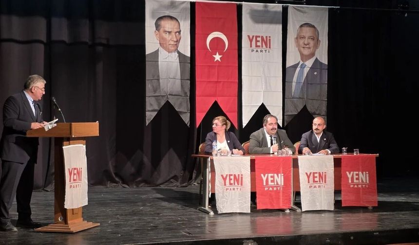 Yeşilyurt’ta Yeni Parti’nin İlk Kongresi Gerçekleştirildi: Hakkı Ayas Başkan Oldu!