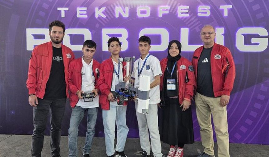Pütürge’nin Genç Mucitleri TEKNOFEST’te Türkiye Dördüncüsü Oldu