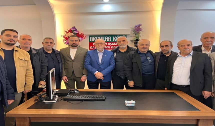 Başkan Dumandağ’dan Sivil Toplum Hamlesi! Elazığ’da 4 Derneği Ziyaret Etti