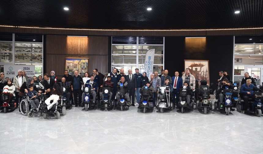 Malatya’da 80 Akülü Tekerlekli Sandalye Dağıtıldı! İşte Projenin Detayları