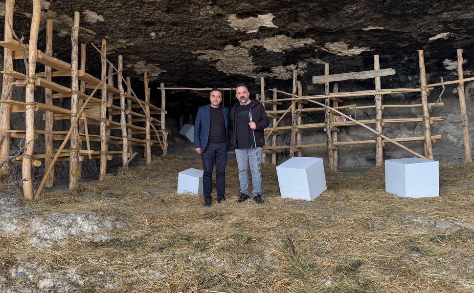 Malatya’da sıra dışı sergi ve ilk mağara kütüphanesi