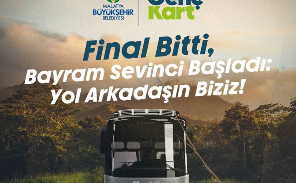 Malatya Büyükşehir'den Üniversiteliye Ücretsiz Bilet!