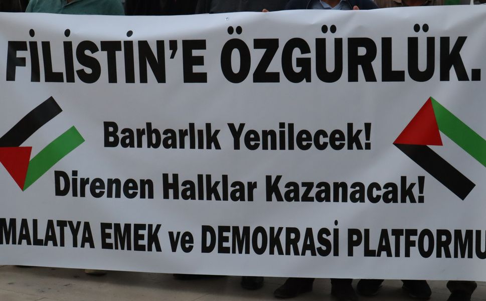 Malatya Emek ve Demokrasi Platformu’ndan Gazze Çağrısı: “Kürecik Üssü Kapatılsın”