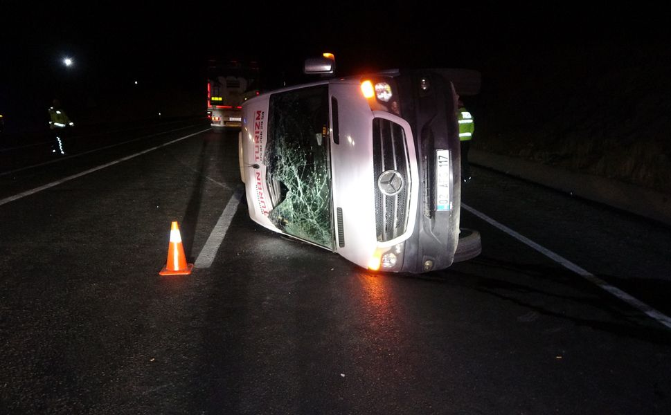 Malatya’da feci kaza: 14 yaralı