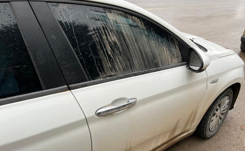 Malatya'da çamur yağdı