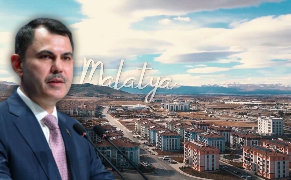 Murat Kurum Malatya'daki TOKİ Taksitlerine Son Noktayı Koydu