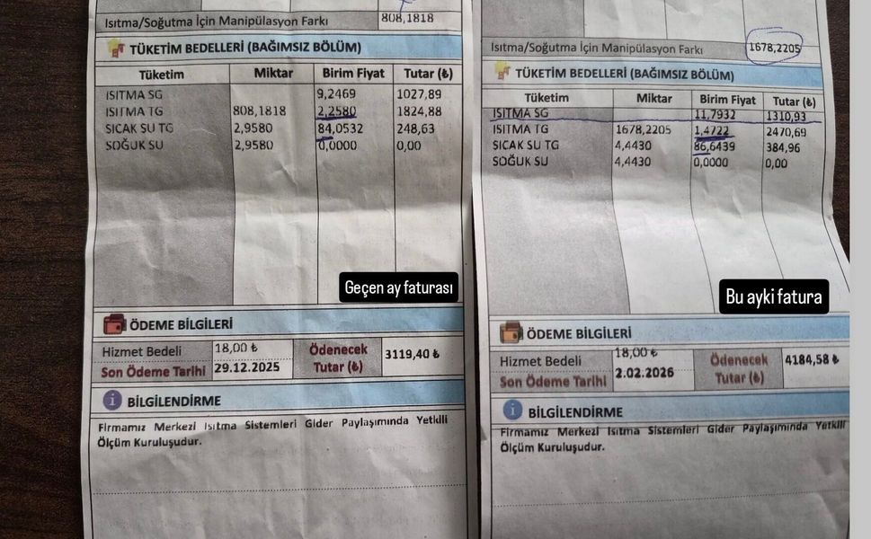 Malatya'da Rezerv Alan Konutlarında Cep Yakan Fatura