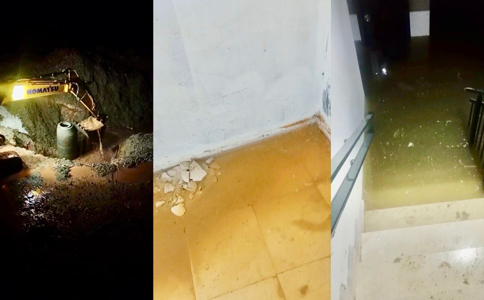 Doğanşehir TOKİ'de 'Su Baskını' Şoku! Yetkililer Harekete Geçti