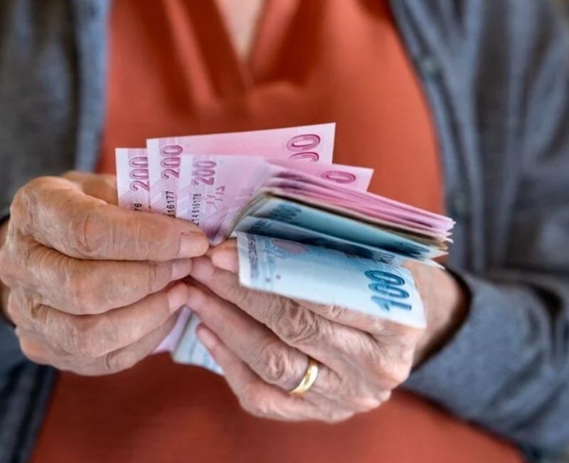 Emekli Maas. T C Lira