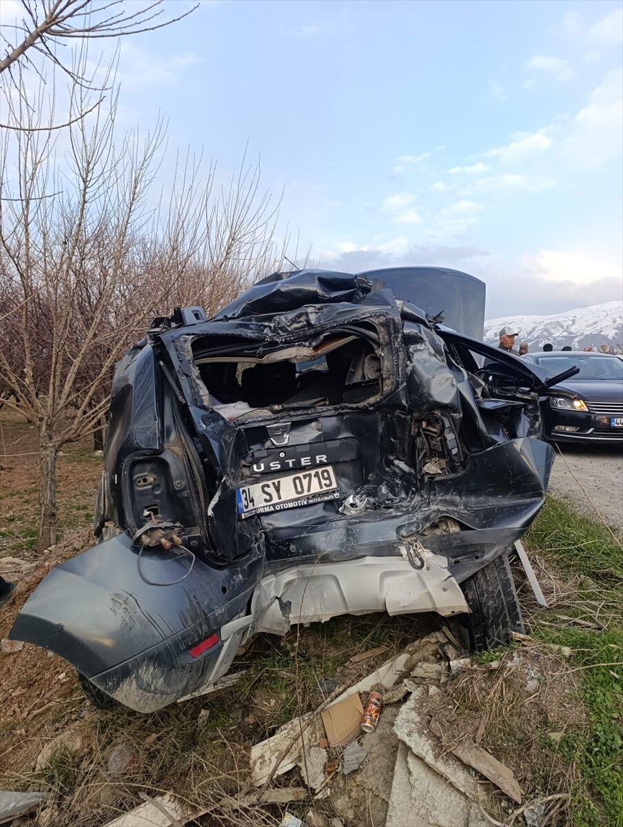 Malatya’da Feci Kaza: 1 Ölü, 3 Yaralı