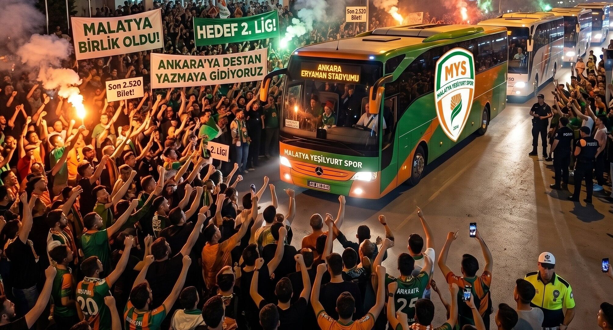 Malatya Birlik Oldu! Araçlar Gece Hareket Edecek