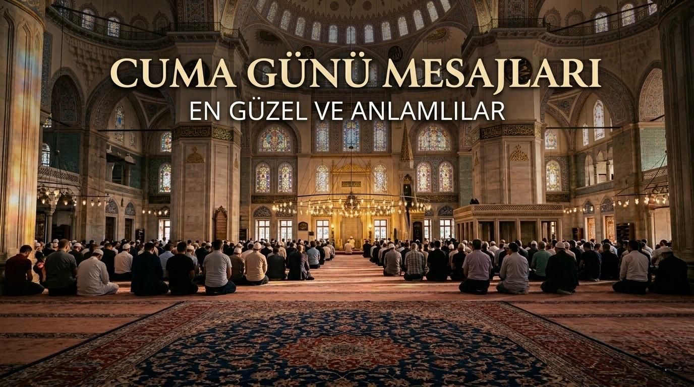 Cuma Mesajları 2026: En Güzel, Dualı, Anlamlı ve Resimli Hayırlı Cumalar Mesajları