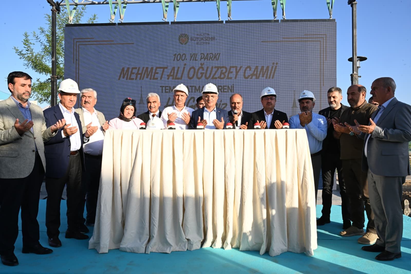 100. Yıl Parkı'nda Cami İnşasına Başlandı 5