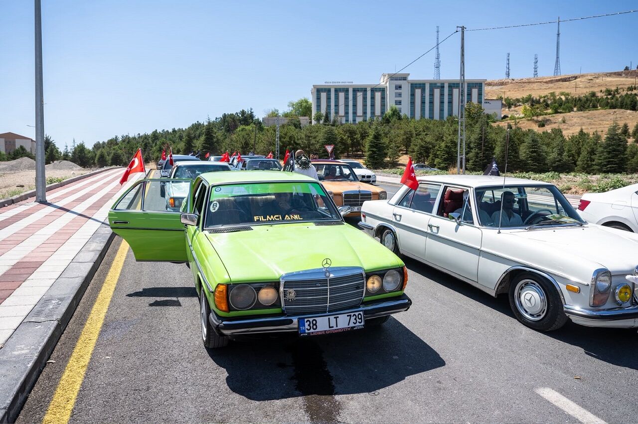 Kayısı Festivali'nde Klasik Mercedes Rüzgârı 2