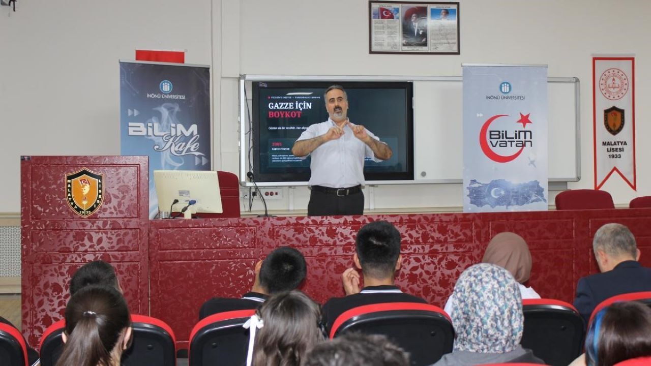 Okullar Yıkıldı, Eğitim Bitmedi: Gazze’nin Mücadelesi Malatya’da Anlatıldı