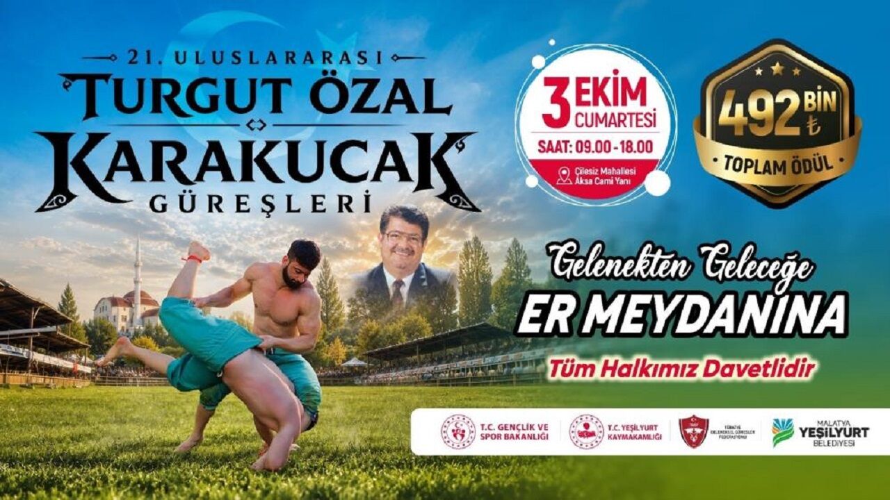 Malatya’da Er Meydanı Kuruluyor! 492 Bin TL’lik Ödül İçin Pehlivanlar Güreşecek