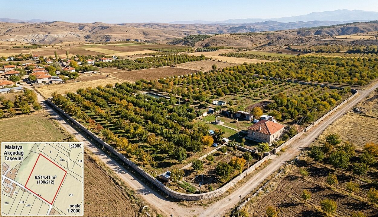 Malatya’da 6 Bin 914 Metrekarelik Bahçe İçin Satış Kararı! Değeri Dikkat Çekti