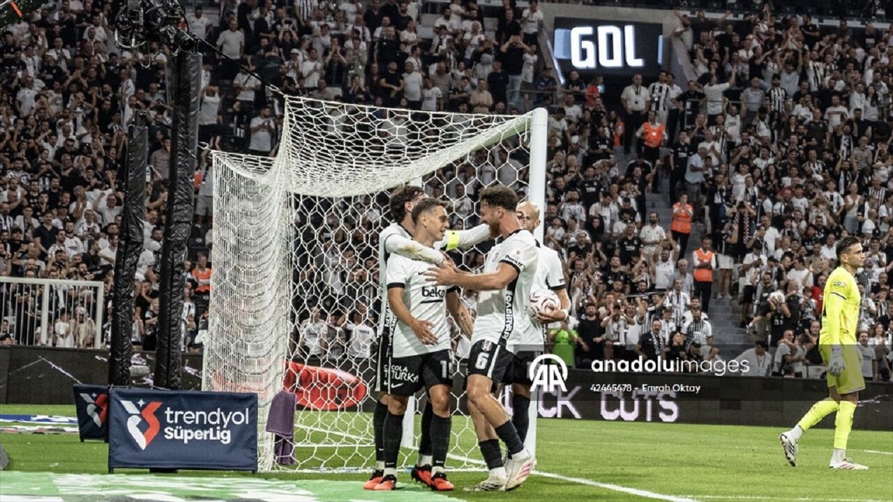Beşiktaş’tan Evinde Net Galibiyet: Erzurumspor FK Karşısında 3-0