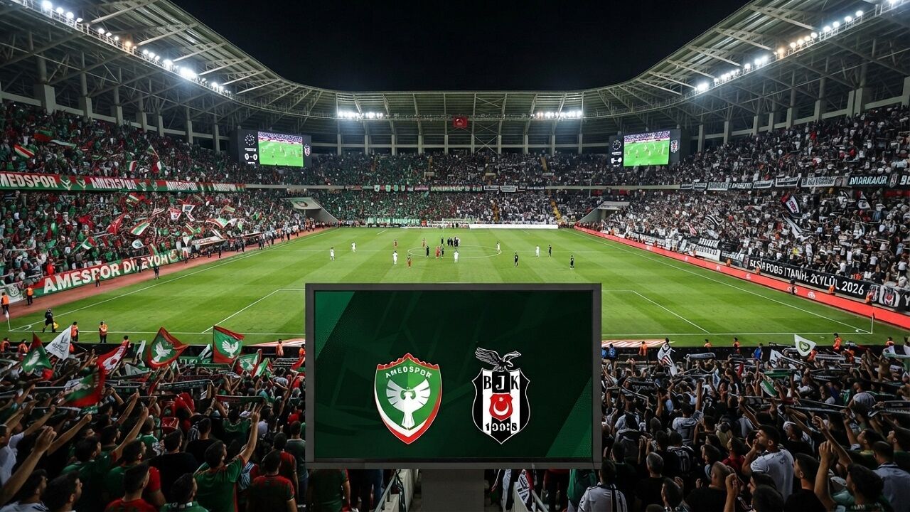 Amedspor - Beşiktaş Maçı Ne Zaman, Saat Kaçta, Hangi Kanalda? Muhtemel 11’ler
