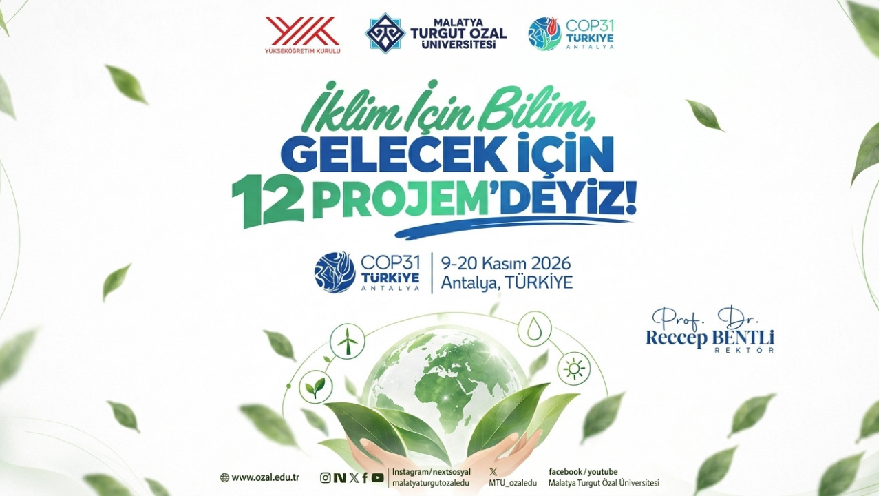 Malatya’dan COP31’e 12 Proje! Depremden Tarıma Dikkat Çeken Çalışmalar