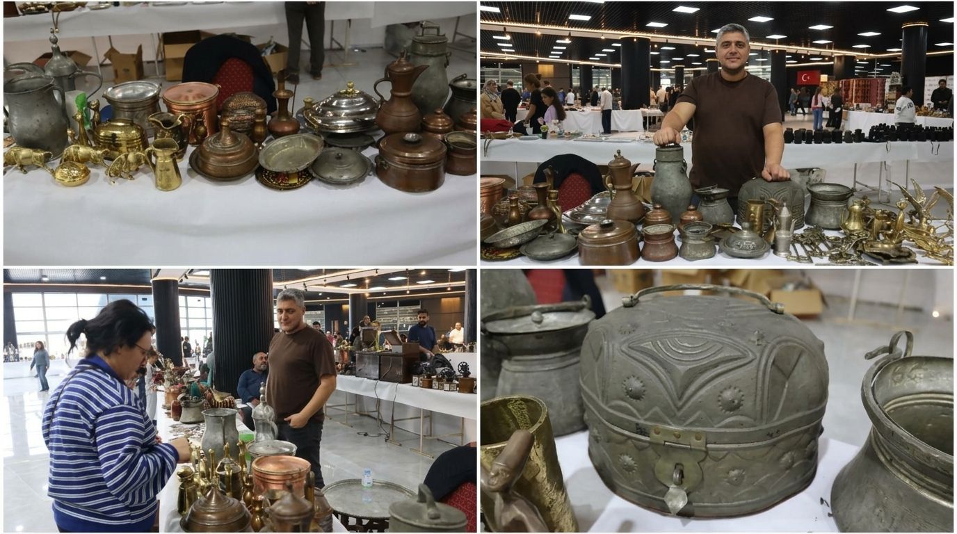 Sivas’tan Malatya’ya Geldi! Tezgâhındaki Bakır Kazan 70 Bin Lira Değerinde: “Dünyada Sadece 2 Tane Var, Biri Bende”